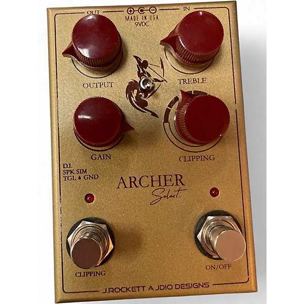 Used J.Rockett Audio Designs Archer Select Effect Pedal