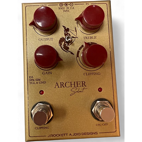 Used J.Rockett Audio Designs Archer Select Effect Pedal