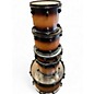 Used Peace 5 Piece 5 PEICE Tobacco Drum Kit