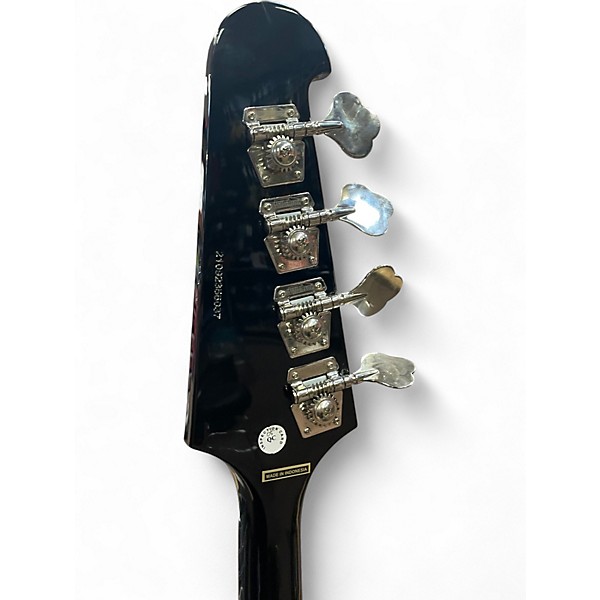 Used 2021 Epiphone 64 thunderbird bass Black Electric Bass Guitar