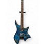 Used Eart GW1 Blue Burl Solid Body Electric Guitar thumbnail