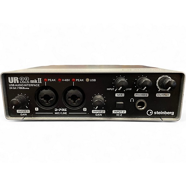 Used Steinberg UR22 MKII Audio Interface