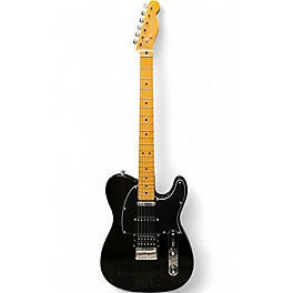 Used 2013 Fender Modern Player Telecaster Plus Trans Black Solid Body Electric Guitar