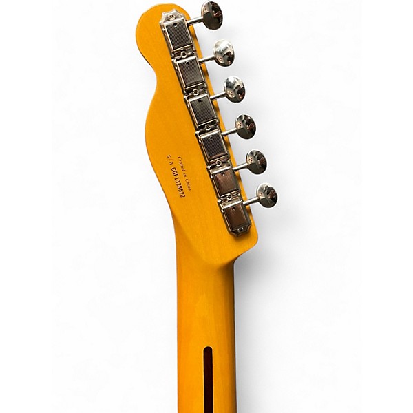 Used 2013 Fender Modern Player Telecaster Plus Trans Black Solid Body Electric Guitar