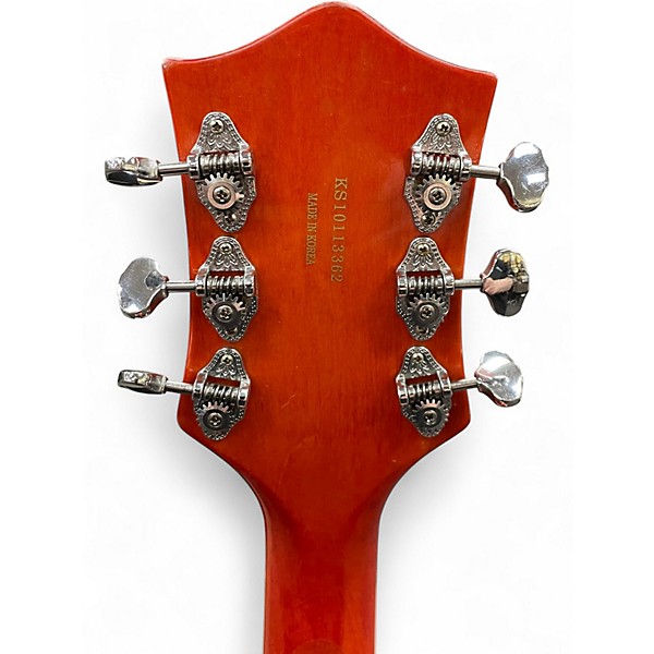 Used Gretsch Guitars G5120 Electromatic Orange Hollow Body Electric Guitar