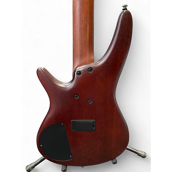 Used Ibanez SR505 5 String BROWN MAHOGANY Electric Bass Guitar