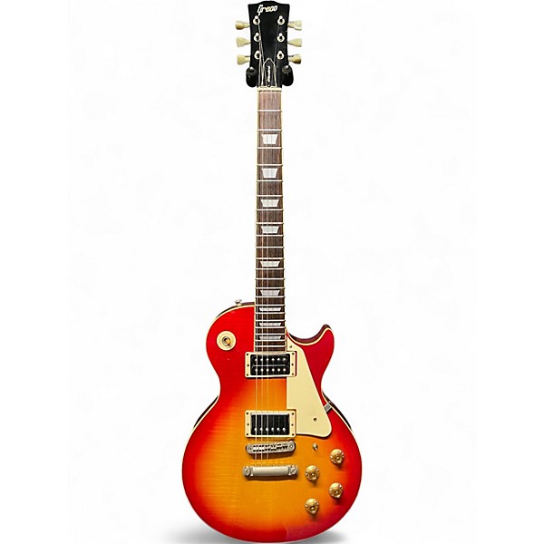 Used Greco EG600 Cherry Sunburst Solid Body Electric Guitar