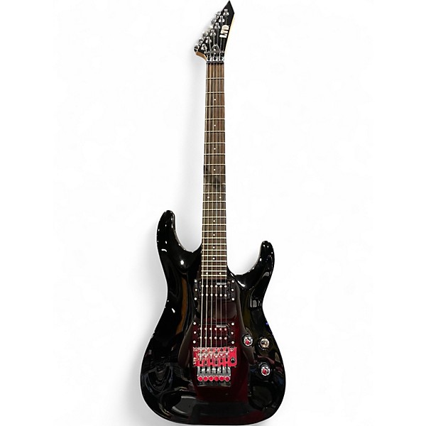 Used ESP LTD MH50 Black Solid Body Electric Guitar