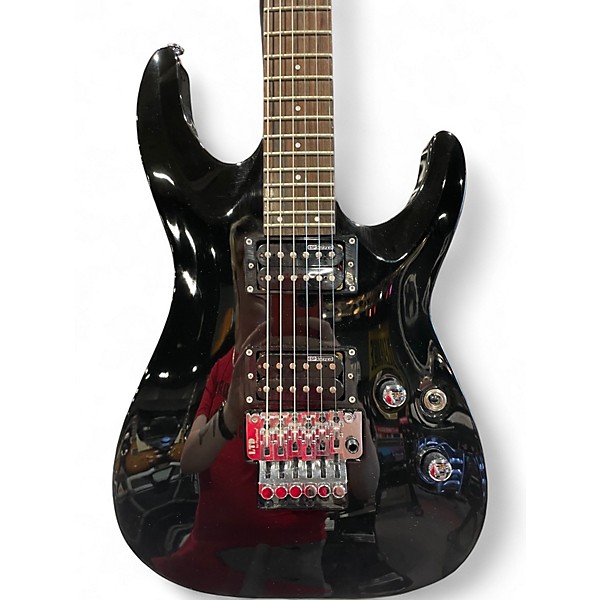 Used ESP LTD MH50 Black Solid Body Electric Guitar