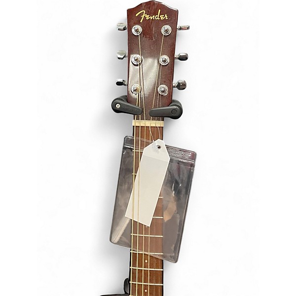 Used Fender CD60 Mahogany Natural Acoustic Guitar