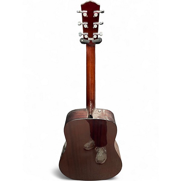 Used Fender CD60 Mahogany Natural Acoustic Guitar