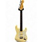 Used Fender MIJ Stratocaster Antique White Solid Body Electric Guitar thumbnail