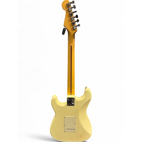 Used Fender MIJ Stratocaster Antique White Solid Body Electric Guitar