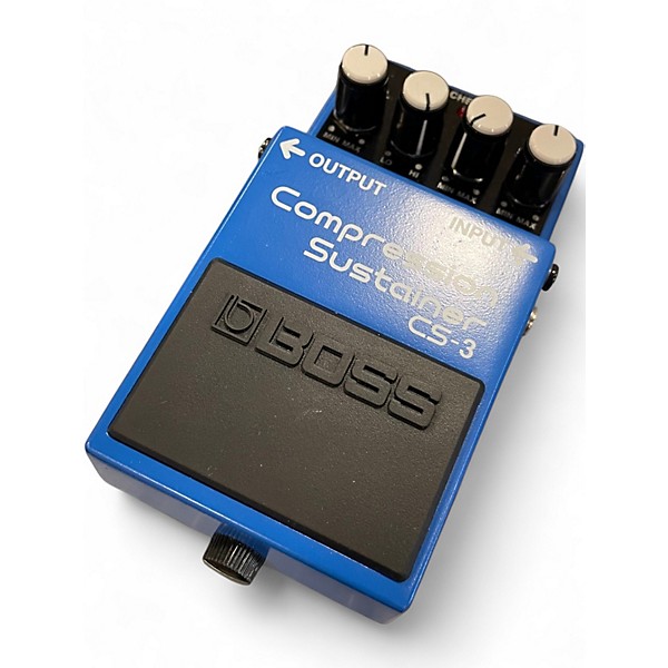 Used BOSS CS3 Compressor Sustainer Effect Pedal