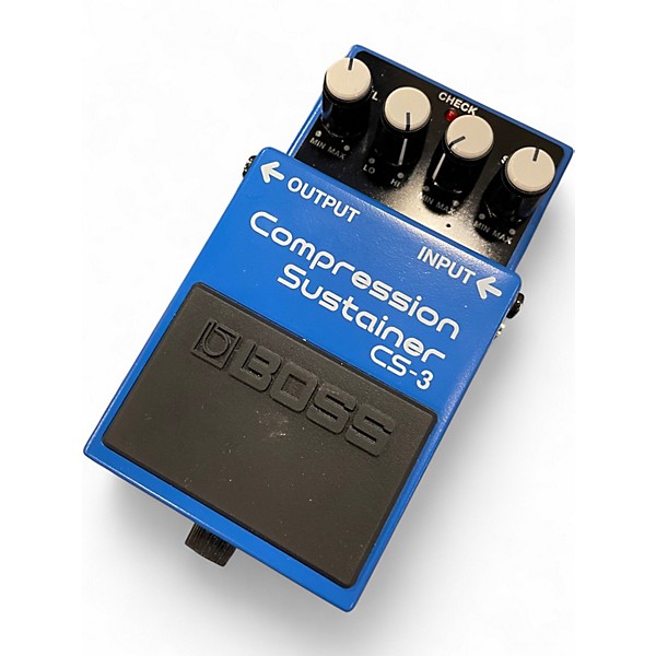 Used BOSS CS3 Compressor Sustainer Effect Pedal