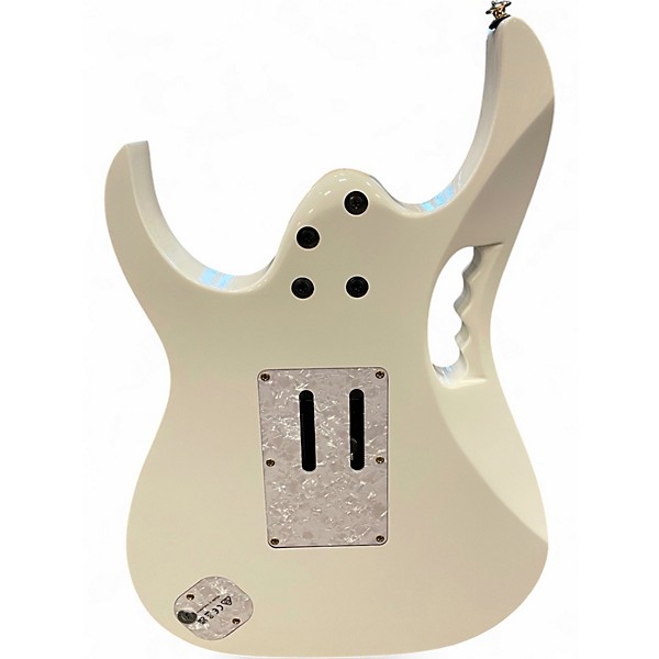 Used Ibanez JEM7VP PREMIUM Alpine White Solid Body Electric Guitar