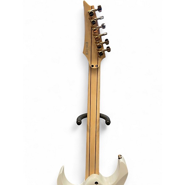 Used Ibanez JEM7VP PREMIUM Alpine White Solid Body Electric Guitar