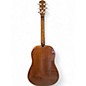 Used Fender CD-60S dread LEFT HANDED Natural Acoustic Guitar