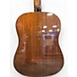 Used Fender CD-60S dread LEFT HANDED Natural Acoustic Guitar