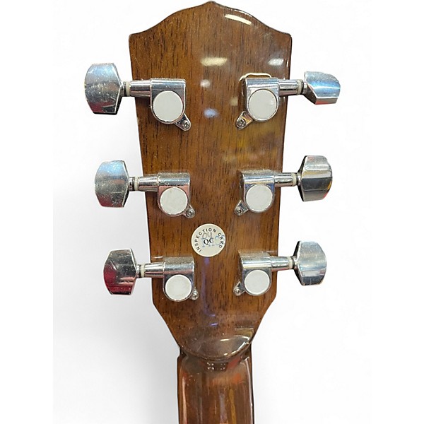 Used Fender CD-60S dread LEFT HANDED Natural Acoustic Guitar
