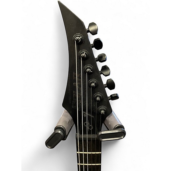 Used Solar A2.6C Matte Black Solid Body Electric Guitar