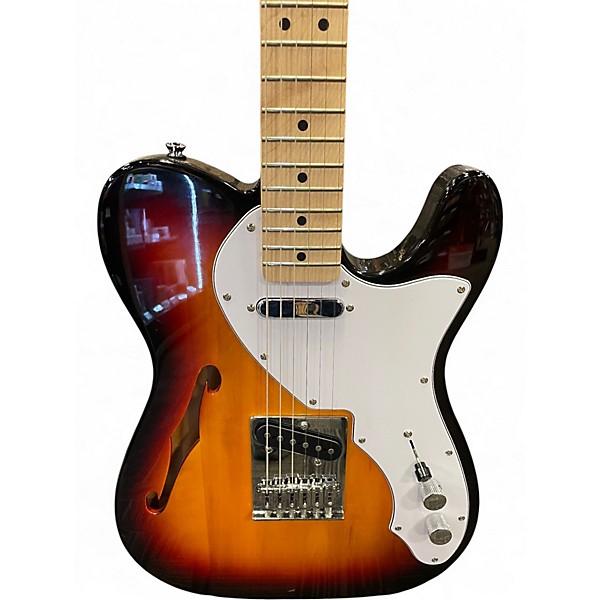 Used Squier Affinity Telecaster 3 Color Sunburst Solid Body Electric Guitar