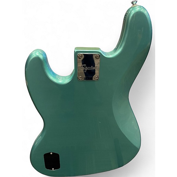 Used Squier Affinity Jazz Bass Mystic Seafoam Electric Bass Guitar