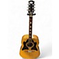 Used Checkmate G-300 Vintage Natural Acoustic Guitar thumbnail