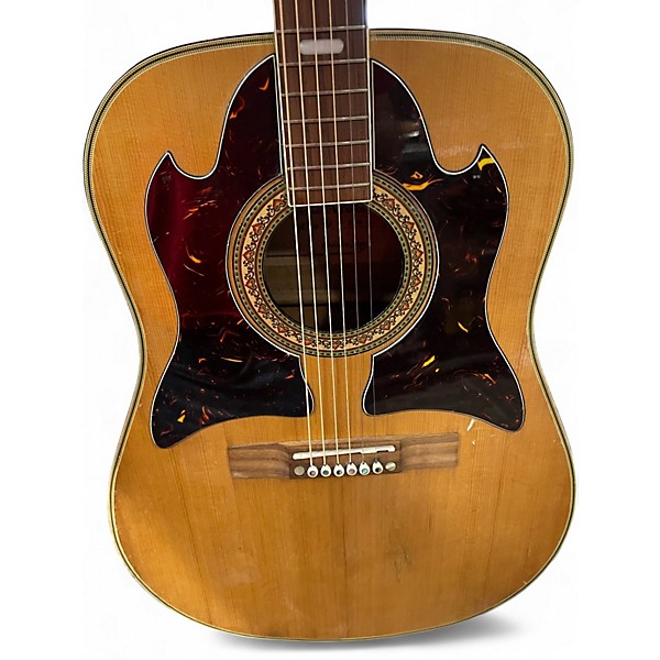 Used Checkmate G-300 Vintage Natural Acoustic Guitar