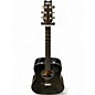 Used Washburn D100B Black Acoustic Guitar thumbnail