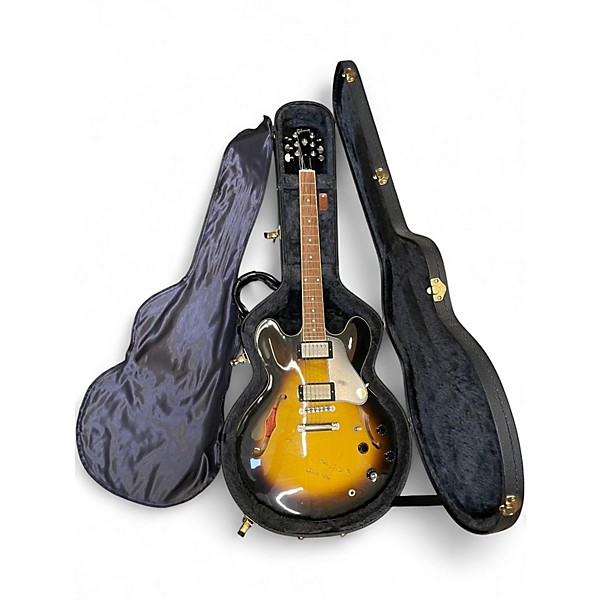 Used 2006 Gibson ES335 DOT VINTAGE BURST Hollow Body Electric Guitar