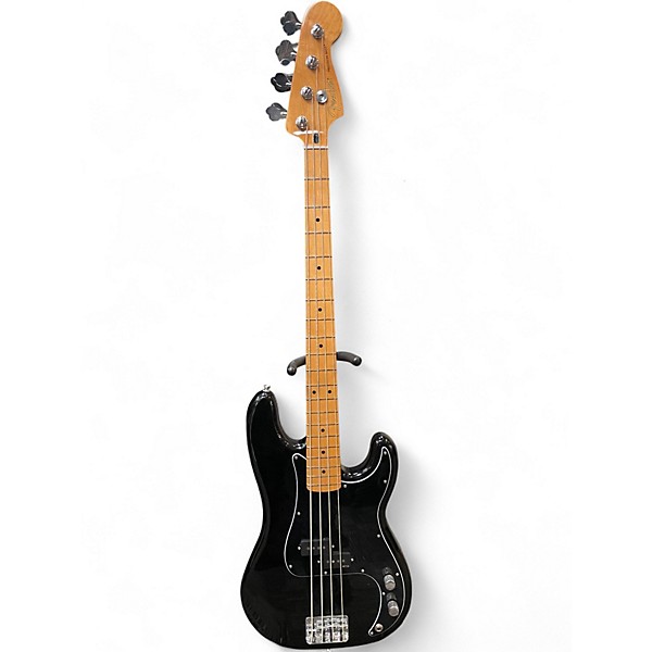 Used Fender Player II Precision Bass Black Electric Bass Guitar