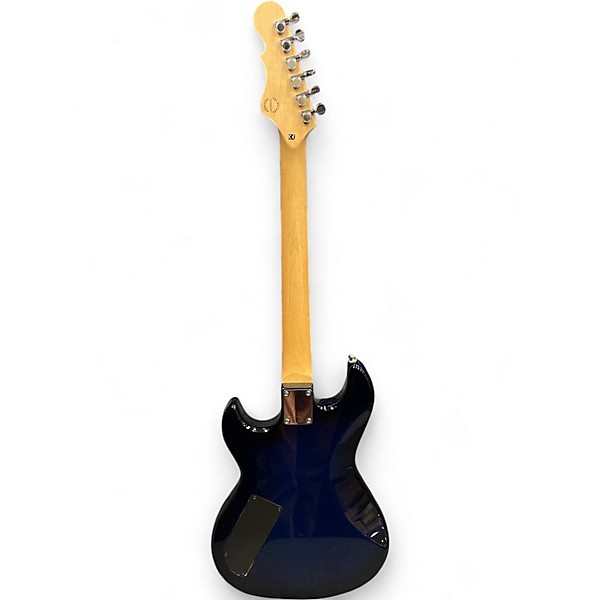 Used G&L Jerry Cantrell Signature Superhawk Deluxe Blue Solid Body Electric Guitar
