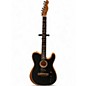 Used Fender Acoustasonic Player Telecaster Brushed Black Acoustic Electric Guitar thumbnail