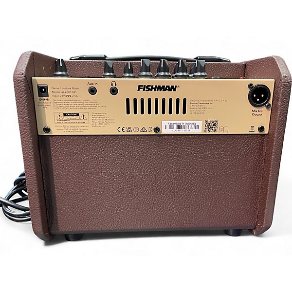 Used Fishman PROLBX500 Loudbox Mini Acoustic Guitar Combo Amp