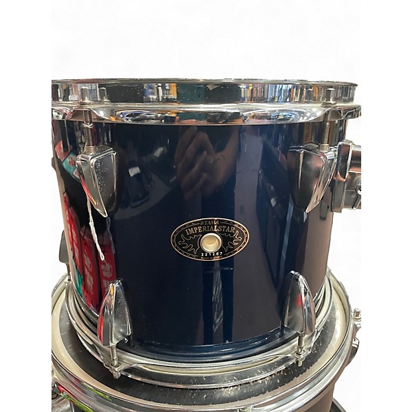 Used TAMA 5 Piece Imperialstar Black Drum Kit