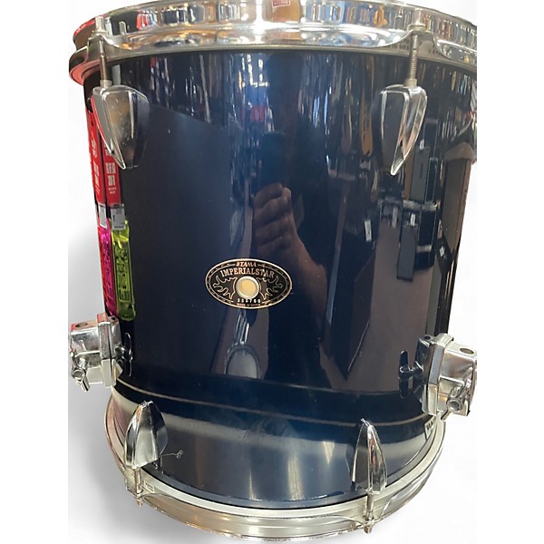 Used TAMA 5 Piece Imperialstar Black Drum Kit