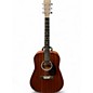 Used Martin D10E-01 Natural Acoustic Electric Guitar thumbnail