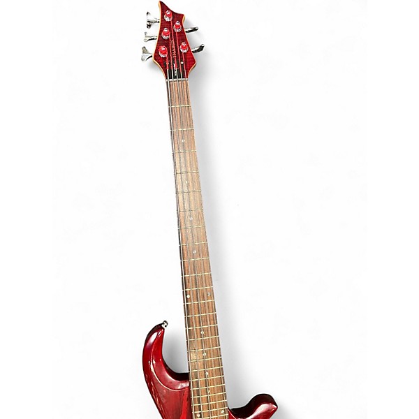 Used Traben ARRAY LIMITED TRANS RED Electric Bass Guitar
