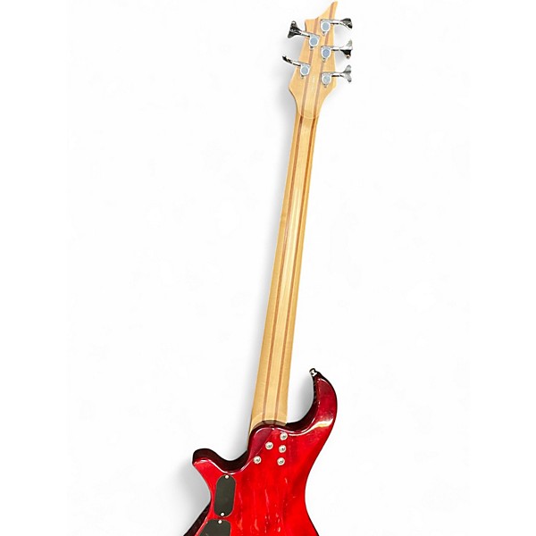 Used Traben ARRAY LIMITED TRANS RED Electric Bass Guitar