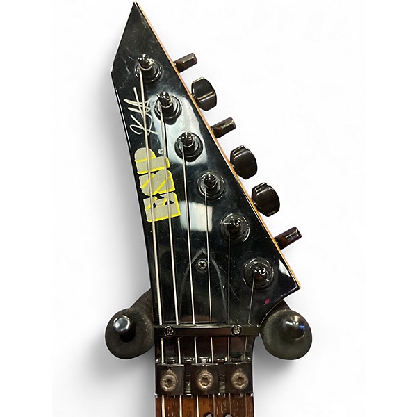 Used ESP KH2 Kirk Hammett Signature Black Solid Body Electric Guitar