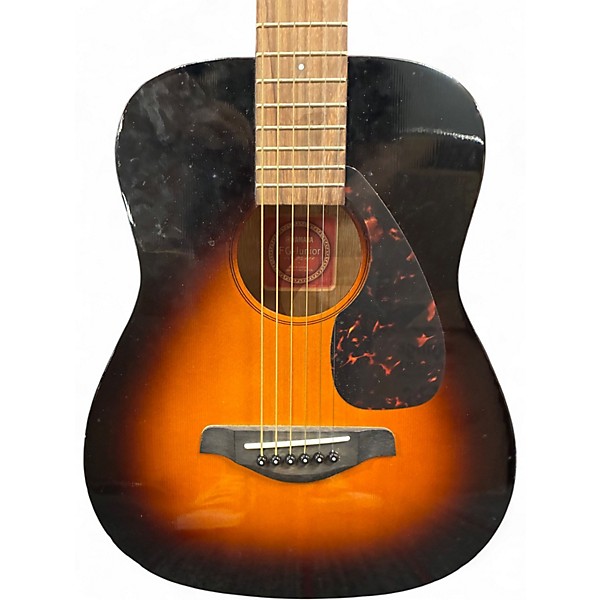 Used Yamaha JR2 3/4 2 Tone Sunburst Acoustic Guitar