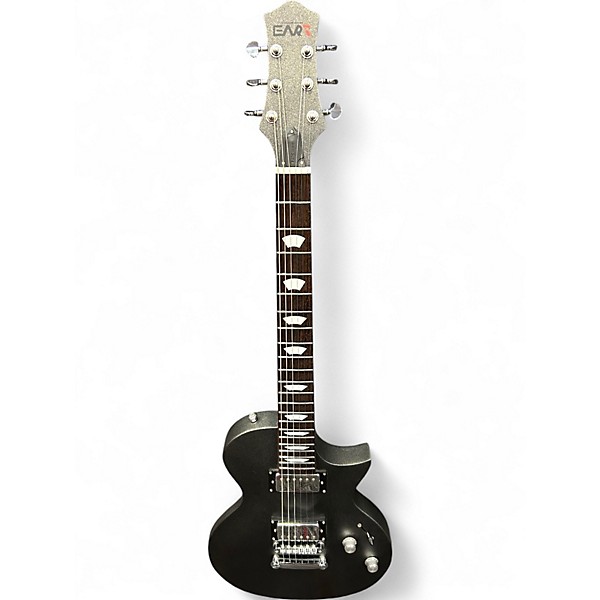 Used Eart LP160 Black Solid Body Electric Guitar