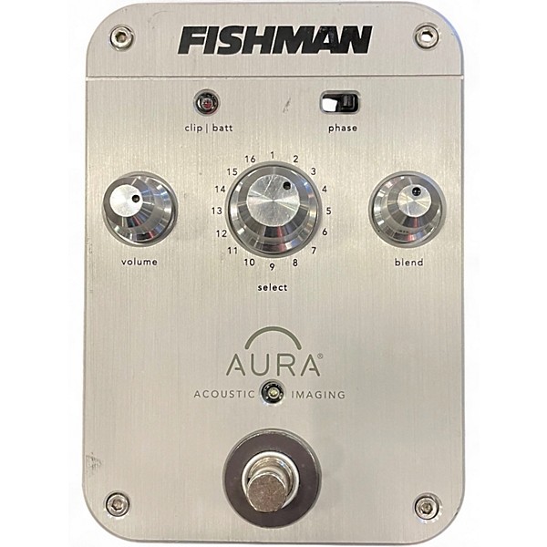 Used Fishman Aura 16 Acoustic Imaging Guitar Preamp