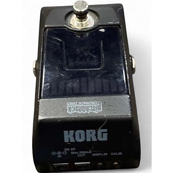 Used KORG PB01 Pitchblack Chromatic Tuner Pedal