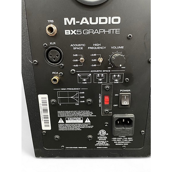 Used M-Audio BX5 Powered Monitor