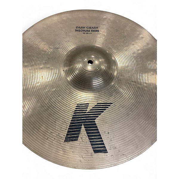 Used Zildjian 18in K Series Dark Medium Thin Crash Cymbal