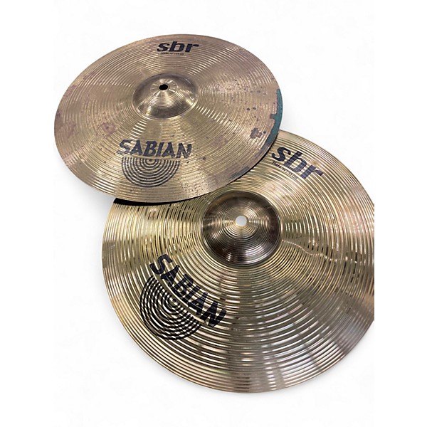Used SABIAN 14in SBR Hi Hat Pair Cymbal