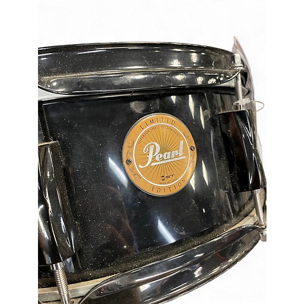 Used Pearl 14X5.5 SST Limited Edition Snare Black Drum