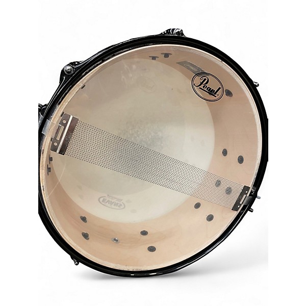 Used Pearl 14X5.5 SST Limited Edition Snare Black Drum
